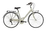 Forcella in acciaio Alpina Bike Moving TRK 6v, Bicicletta Donna, Ghiaia, 28\
