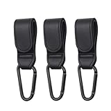 Ganchos Carro Bebe,3 piezas,Multiusos Ganchos de Ajuste Universal,Accesorios Bebé,Mosquetones para Carrito de Bebe para Colgar Bolsas, Mochila, Bolso etc