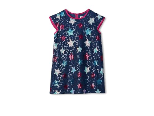 Hatley Girls' Starry Sky Cap Sleeve Party Dress (Toddler/Little Big Kid)