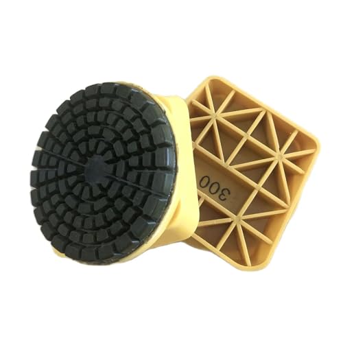 4インチ 100MM フランクフルトダイヤモンドウェット研磨パッド フレキシブルグラインディングディスク 大理石・花崗岩・石材研磨工具用 wanglan(1500)