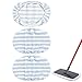 Mop Heads Replacements for Ocedar Hardwood Floor 'N More Microfiber Mop, 3 Pack Mop Refills for O-Cedar Hardwood Floor 'N More Microfiber Mop, 15 x 8 Flat Dust Mop Heads Pads for O Cedar Mop