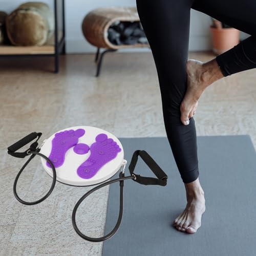 Mipcase 2Pcs Twisters De Disco Abdominal Placa De Exercício Corpo Planadores De Disco De Torção Para