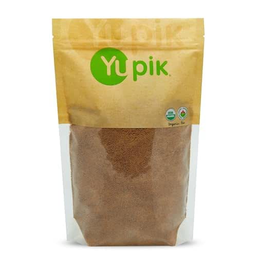 Yupik Organic Coconut Palm Sugar 2.2 lb (35.2 oz), USDA