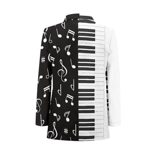 Blazer for Men Regular Slim Fit Suit Jacket Casual Sport Coats with Pockets One Button Formal Dress Size XS-5XL3