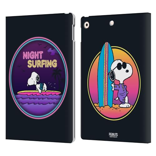 Étui portefeuille iPad 10.2 cuir Peanuts Snoopy housse de protection Apple
