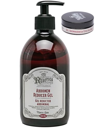 Mi Rebotica - Gel Reductor Abdominal Hombre y Mujer, Vientre Plano, Combate Grasa Localizada (500 ml)