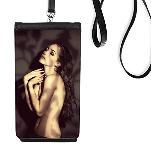 Faux cuir smartphone sac à main suspendu imprimé glamour une idée cadeau femme