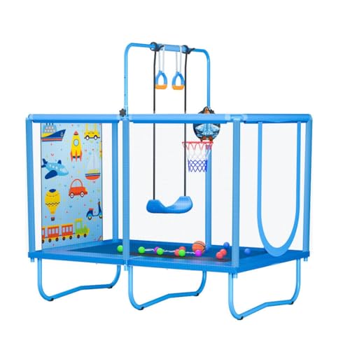 Wivitte 6-in-1 ���@�\�L�b�Y�g�����|�����A���^�ƒ�p�A�o�X�P�b�g�{�[���t�[�v + �{�[���v�[�� + �u�����R + �v�������O + ���߉\�ȃg�b�v�o�[�t���B��яo���h�~���S�l�b�g�t���ŉ����g�p�ɓK���Ă���A�É��݌v�A��l�Ǝq���ɓK���Ă��܂��B