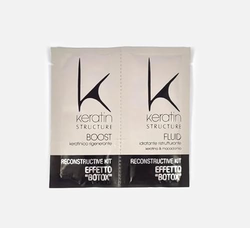 KERATIN STRUCTURE RECONSTRUCTIVE KIT BOTOX 12ML X DUE CONFEZIONI