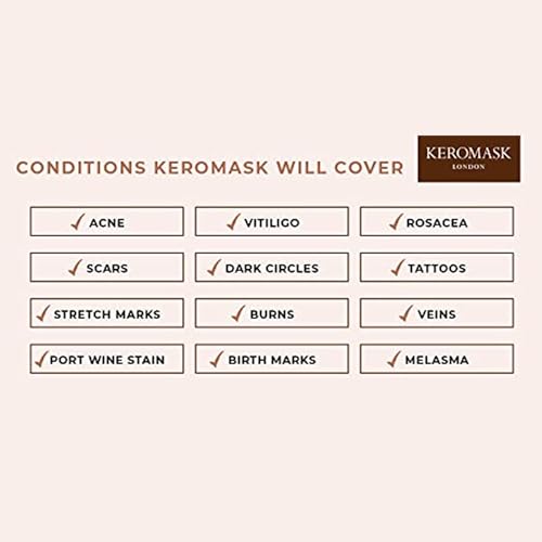Keromask K001 Full Coverage Concealer | Light No 13 | Camouflage Makeup | Waterproof Concealer | Hypoallergenic thumb #3