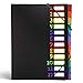 HJSMing 12 Pocket Expanding Folder,Multi Pocket File Folders/A4 Letter Size File Organizer/Student Papers Folder Expanding Project Sorter