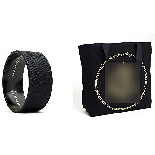 Jiamuxiangsi Yoga set Yoga Wheel,Eco-Friendly Dharma Yoga Prop Wheel Roller | Perfect Accessory For Stretching And Improving Backbend Technique Yoga circle (Color : E)