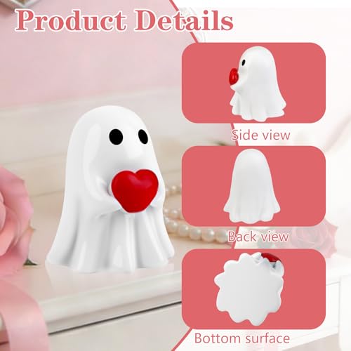 Figura Decorativa Fantasma para San Valentín miniatura 3