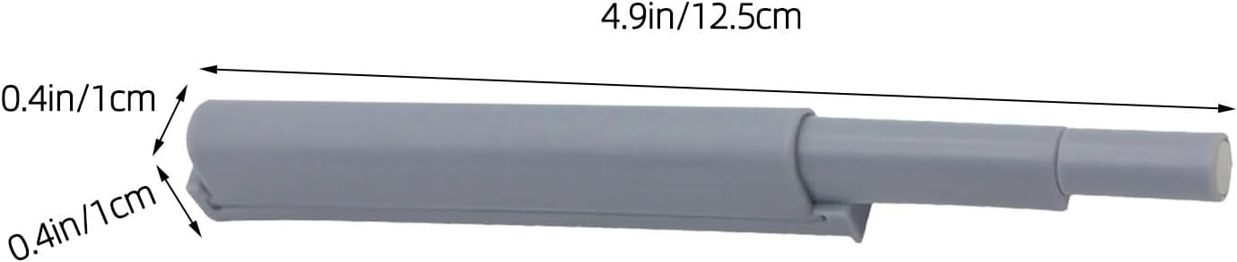 20Pcs Rebound Hinge Cabinet Door Touch Open Damper Buffer ABS Soft Closing Drawer Magnet for Home Office Workshop