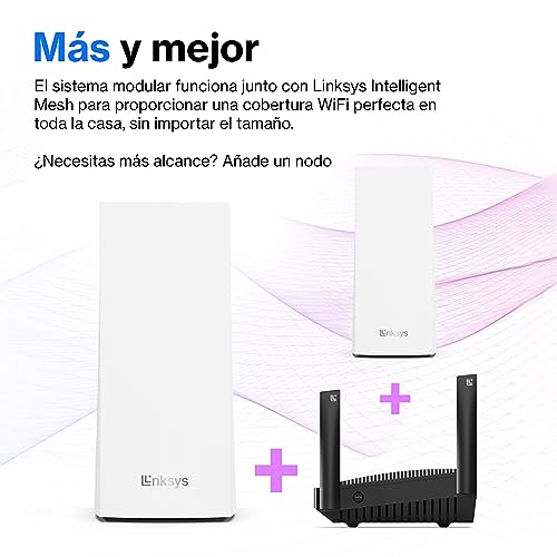 WiFi 6 mesh tribanda Linksys Velop MX4200 router WLAN extensor AX4200 5