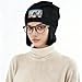 Winter Fashion Desert Cute Camel Print Knit Hats - Soft Breathable Black Beanie Unisex Versatile Accessories, Schwarz , Einheitsgröße