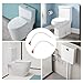 T Tulead 2 Sets Toilet Refill Tube with Clip, Hose Pipe Toilet Replacement Parts Compatible with 100, 200,200A, 400