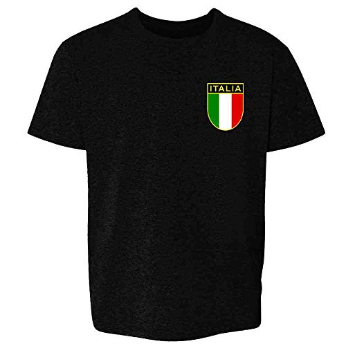 Pop Threads Italy Soccer Retro National Team Baby Toddler Kids Girl Boy T-Shirt