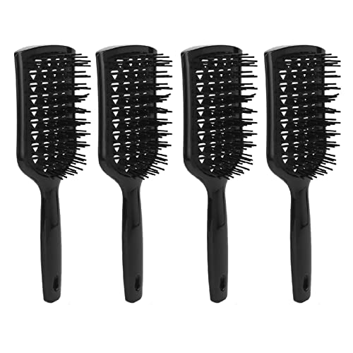 HOSEONFN pour brosse à cheveux, brosse à palette ventilée avec conception creuse pour un séchage plus rapide, pour tous les types de cheveux mouillés ou secs, démêlage et massage