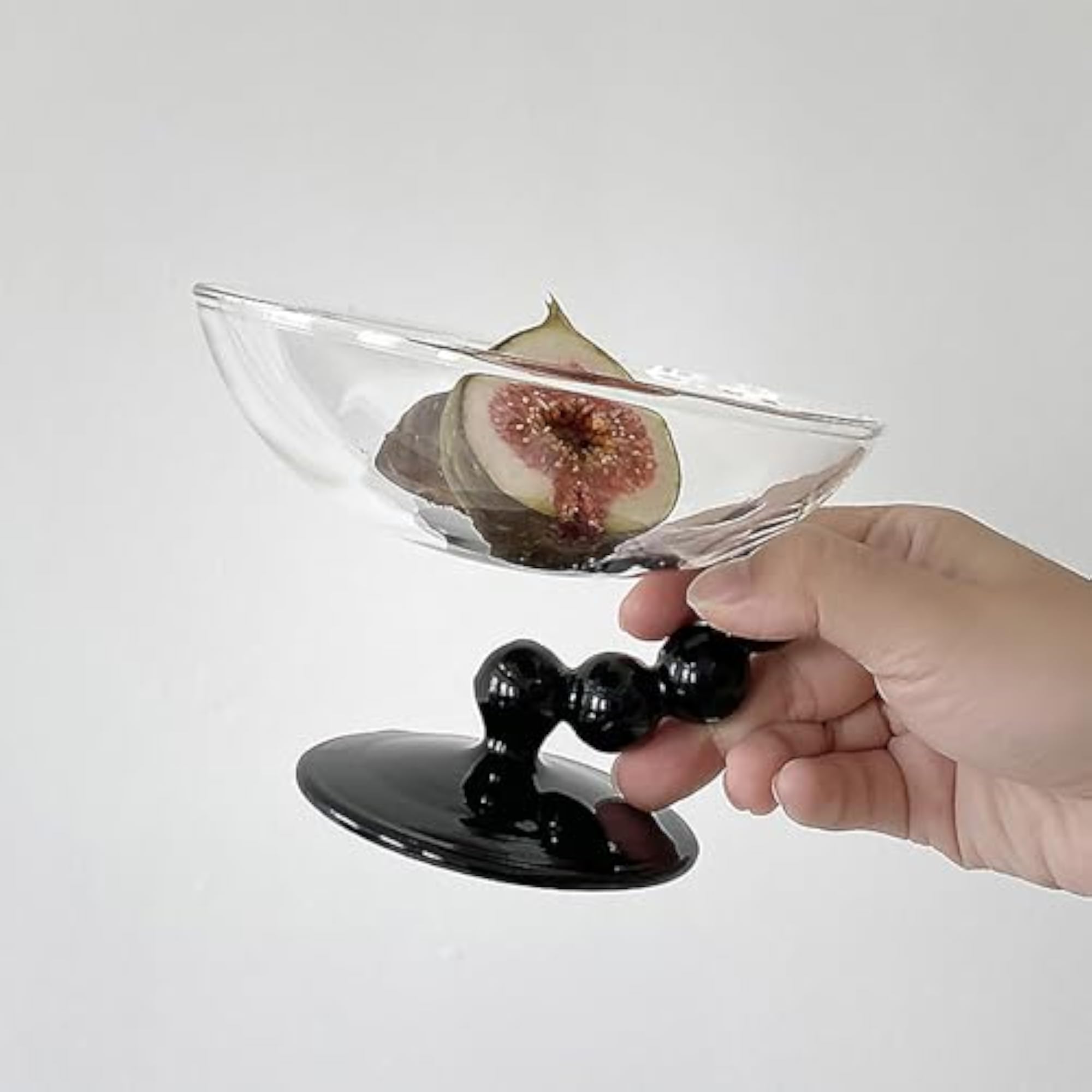 Stylish Accessory Tray for Storage, Black Antique Design