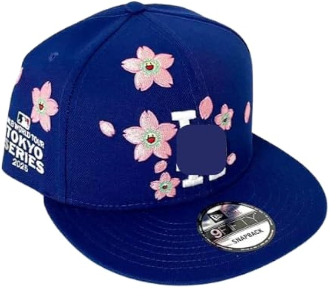 Amazon.co.jp: 村上 隆 コラボ 桜 サクラ ニューエラ キャップ 帽子