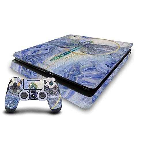 Skin PS4 Slim libellule pour protéger la console des rayures et de la poussière
