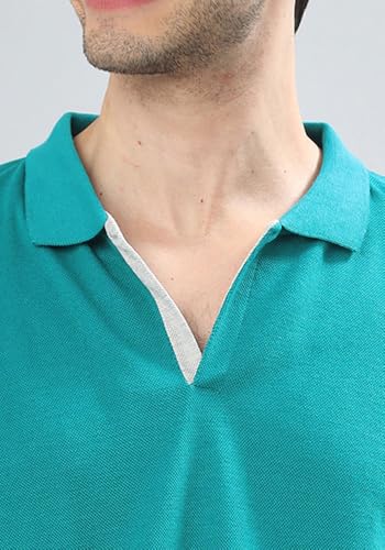 Image of Wear Your Opinion Solid Cotton Rich Polo T Shirt | Collar Tshirts | Half Sleeves | Plain-Regular Fit (Available in Plus Size)