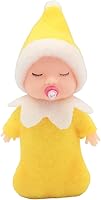 Vista 8 de WULEEUPER Muñeca Elfo Durmiente con Chupete Juguetes de Muñeca Elfo en Miniatura de Navidad Regalo de Fiesta de Decoración de Vacaciones de Año