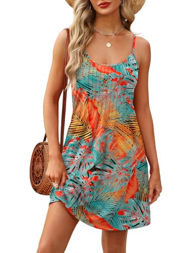 WEESO Summer Hawaiian Tropical Dresses for Women 2026 Casual Spring