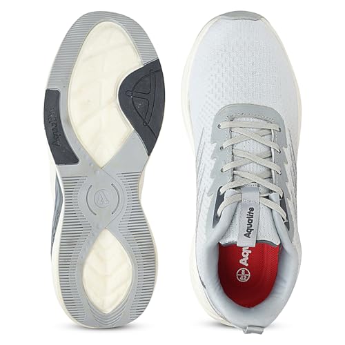 Image of Aqualite Trending OCEAN-28 Sports Walking Lightweight Shoes with Comfort Cushion & Lace-Up for Dailywear Shoes for Men
