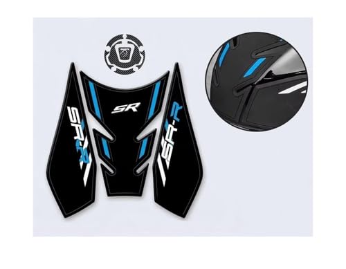 Kit de protection réservoir de carburant en caoutchouc antidérapant pour moto 675SR-R - 6