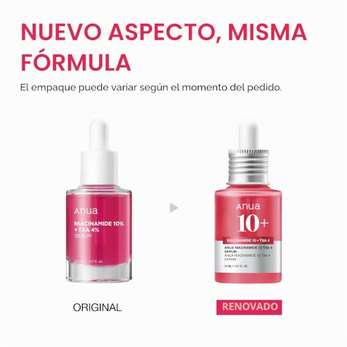 Miniatura 3 de Anua Niacinamide 10 Txa 4 Serum, Hyaluronic Acid, Tranexamic Acid, Vitamin B12, Facial Serum For Glass Skin, Clarifying, Radiant Complexion With Natural Color, Korean Skin Care 30ml 1.01 Fl.Oz