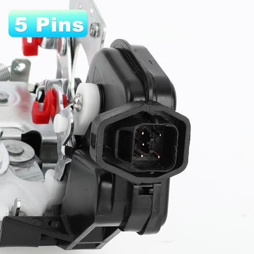 Image of X AUTOHAUX Replacement Front Right Passenger Side Power Door Lock Actuator Motor for Kia Sportage 2005-2010 Door Latch Actuator Assembly Replace No.813211F010 /813211F020 Black