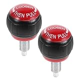 Verrouillage sécurisé : cette goupille de serrage pour poids d'appareil de fitness offre un verrouillage robuste des pièces de vélo d'exercice, empêchant tout glissement ou desserrage des goupilles et minimisant ainsi les risques lors des séances d'entraînement intensives. bouton de remplacement pour banc de musculation, goupille métallique pour appareil de musculation
