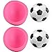 WonDerfulC Lot de 2 moules en silicone en forme de ballon de football pour fondant, chocolat, pâtisserie, savon, gelée, gâteau, argile