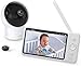 eufy Security SpaceView Babyphone mit 5 Zoll LCD-Display, 720 HD, 140m Reichweite, Weitwinkelobjektiv, präzise Nachtsicht, beidseitige Audiofunktion, 2900mAh Akku, Temperatursensor, smarte Meldungen