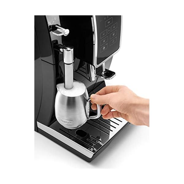 De'Longhi ECAM350.15.B Basic Cafetera superautomática, 1450 W, 2 Cups, Acier inoxydable, Negro - Imagen 6