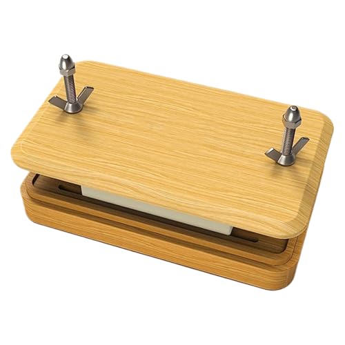 Exprimidor y exprimidor de alimentos, utensilio con colador de alimentos integrado y bandeja de goteo | Herramienta eficiente para queso, espinacas congeladas