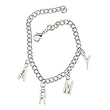 Talla única Pulsera Blackpink grupo K-Pop de silicona y placa de metal