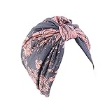 Bandana de algodon y bambu para cancer, quimio y perdida de cabello,Transpirable, ligera, suave y comoda
