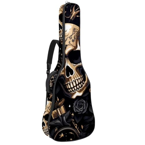 Housse de guitare acoustique 42 pouces étanche et grand sac punk multicolore