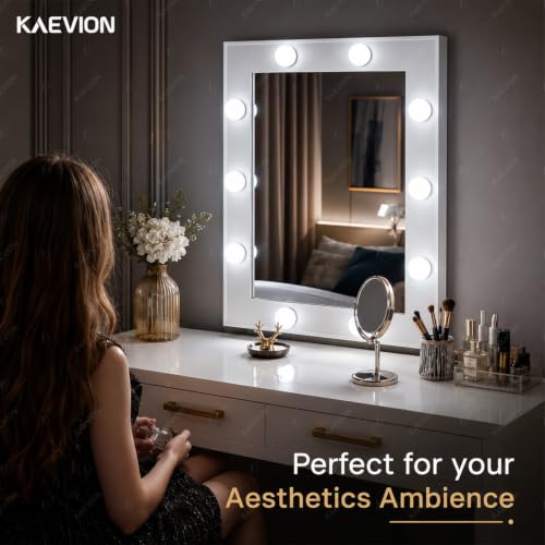 Image of Wall Hanging 3ft Brown Waterproof PVC Framed Wall Mirror for Bedroom or Bathroom |Home Decor Wall Mounted Mirror for Bedroom Living-Room Vanity Farmhouse| wash Room Mirror for Wall