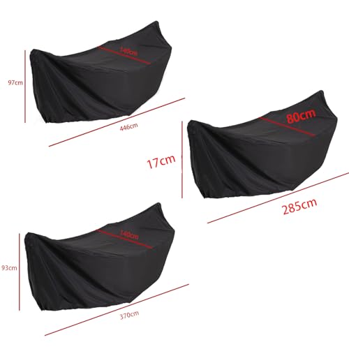 Funda impermeable K protector de lluvia exterior tela 210D columpios 285cm 3
