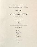 Recueil Des Rouleaux Des Morts: 1400-1451 2877541819 Book Cover