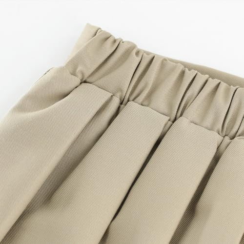 Image of Girls Pleated Skirts Built in Shorts Little Kid Athletic Flowy Skorts Skirts Toddler Girls Tennis Skorts for Girl 3-14 Years