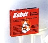Schachtel mit 20 Tabletten Esbit - Trockenbrennstoff Z81