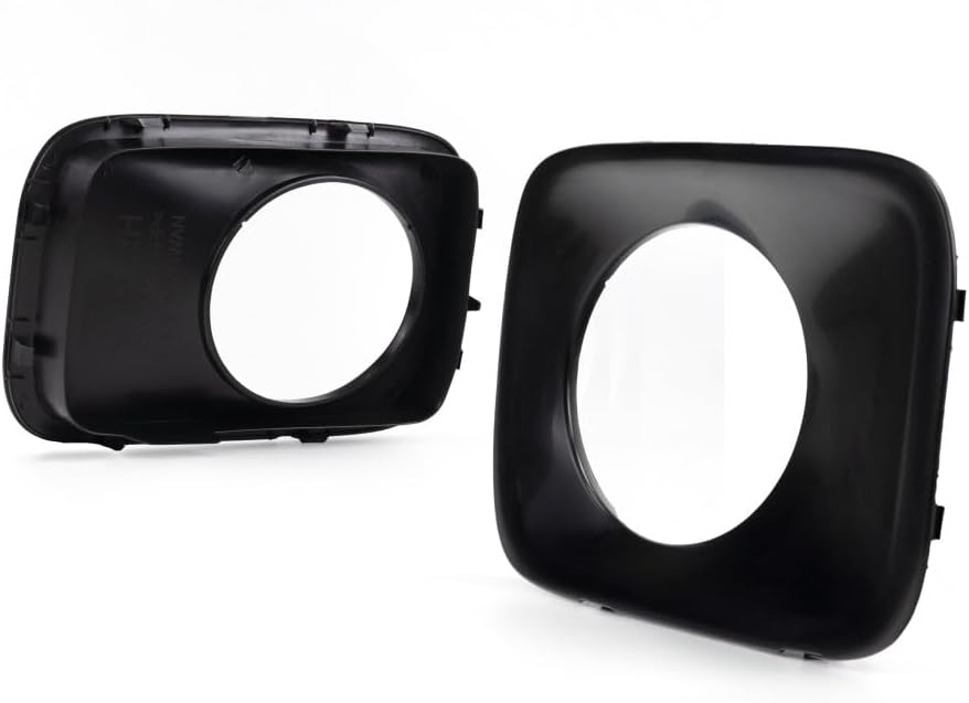 For Honda Pilot 2009 2010 2011 Fog Light Bezel Driver and Passenger Side | Pair | Front | Primed | Replacement For HO1038101, HO1039101 | 71107SZAA00ZZ, 615343734132, 71102SZAA00ZZ