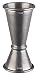 Produktbild APS 93354 Barmaß, Ø 4,5 cm, Höhe 9 cm, Edelstahl, Füllmenge 20/40 ml, Antik-Edelstahl-Look