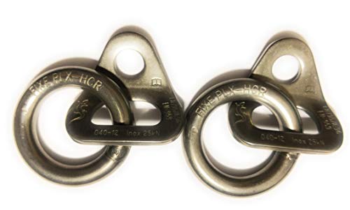 Fixe Stainless Steel1 2   PLX Duplex - HCR - Ring Anchor - 2 Pack