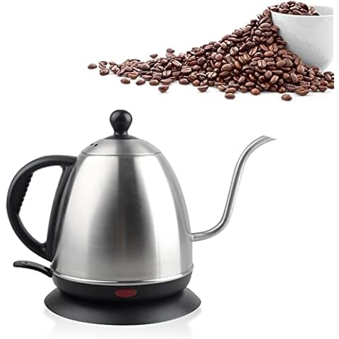 1.2L Kaffeekessel, Edelstahl & PP Elektrischer Schwanenhals Wasserkocher Cover
